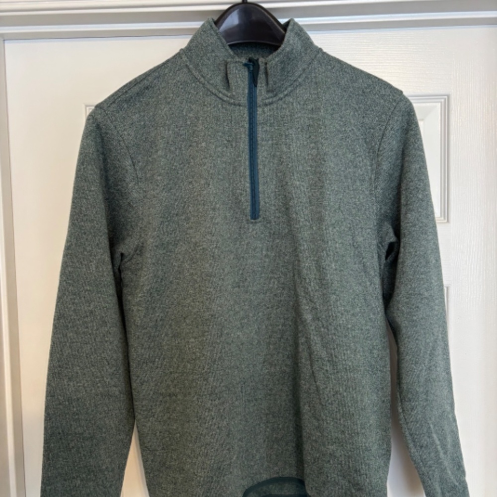 J. Crew Athletic Quarter-Zip Sweater